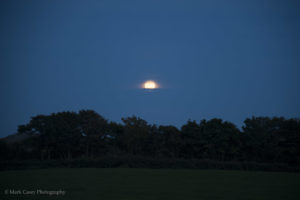 Murlough Beach and the Lunar Eclipse
